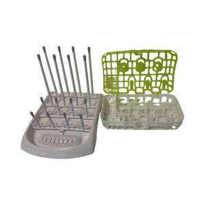 Baby Bottle Dishwasher Basket &‎ Drying Rack